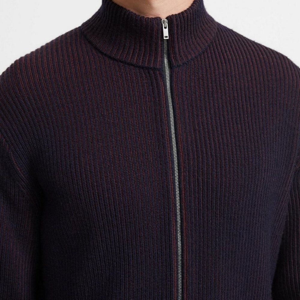 NWT Theory Mock Neck Zip Sweater in Merino Wool - Picture 10 of 10